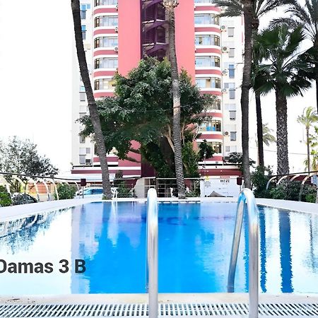 Las Damas 3B Beach Front - Pool & Parking Бенидорм Экстерьер фото